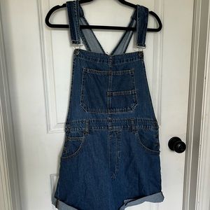 Free People Ziggy Denim Short Overalls